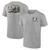 NHL Anaheim Ducks Glory Skates T-Shirt - Heather Gray