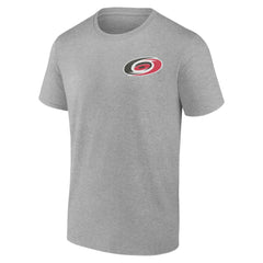 NHL Carolina Hurricanes Glory Skates T-Shirt - Heather Gray