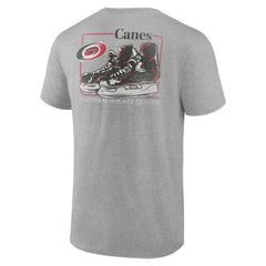 NHL Carolina Hurricanes Glory Skates T-Shirt - Heather Gray