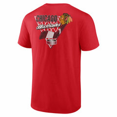 NHL Chicago Blackhawks Net Slap T-Shirt - Red