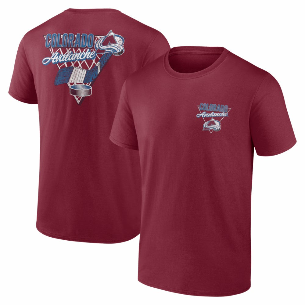 NHL Colorado Avalanche Net Slap T-Shirt - Burgundy