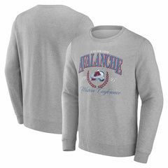 NHL Colorado Avalanche Reign Supreme Pullover Sweatshirt - Gray