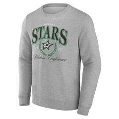 NHL Dallas Stars Reign Supreme Pullover Sweatshirt - Gray
