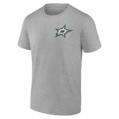 NHL Dallas Stars Glory Skates T-Shirt - Heather Gray