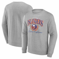 NHL New York Islanders Reign Supreme Pullover Sweatshirt - Gray