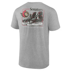 NHL Ottawa Senators Glory Skates T-Shirt - Heather Gray