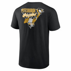 NHL Pittsburgh Penguins Net Slap T-Shirt - Black
