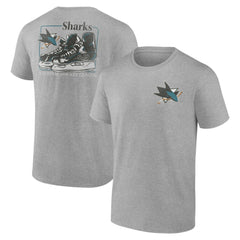 NHL San Jose Sharks Glory Skates T-Shirt - Heather Gray