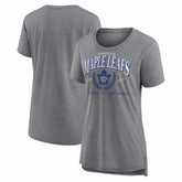 NHL Toronto Maple Leafs Women's Reign Supreme Tri-Blend T-Shirt - Gray