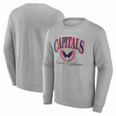 NHL Washington Capitals Reign Supreme Pullover Sweatshirt - Gray