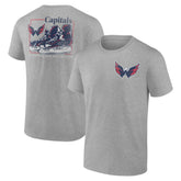 NHL Washington Capitals Glory Skates T-Shirt - Heather Gray