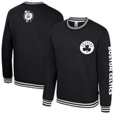 Boston Celtics Stadium Essentials Unisex Half-Time 2 Pullover Sweatshirt Black