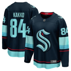 NHL Kaapo Kakko Seattle Kraken Fanatics Home Breakaway Player Jersey - Deep Sea Blue