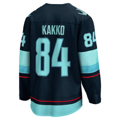 NHL Kaapo Kakko Seattle Kraken Fanatics Home Breakaway Player Jersey - Deep Sea Blue