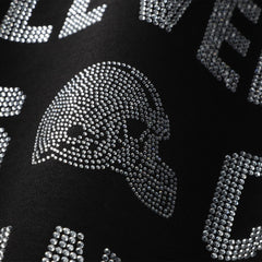 Cleveland Browns Gameday Couture Women's Oversized Hype Era Rhinestone Text Sweatshirt Black