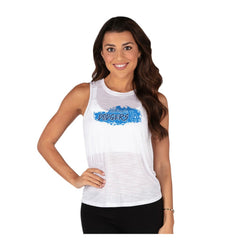 Los Angeles Dodgers Concepts Sport Women's Infuse Slub Tank Top - White Tanks