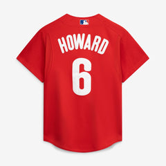 MLB Ryan Howard Philadelphia Phillies Mitchell & Ness Cooperstown Collection Batting Practice Jersey?¨C Red