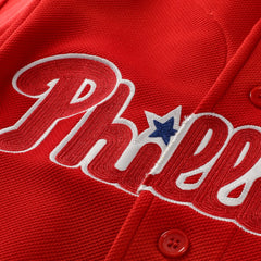 MLB Ryan Howard Philadelphia Phillies Mitchell & Ness Cooperstown Collection Batting Practice Jersey?¨C Red