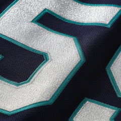 MLB Felix Hernandez Seattle Mariners Mitchell & Ness Cooperstown Collection Batting Practice Jersey?¨C Navy