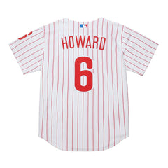 MLB Ryan Howard Philadelphia Phillies Mitchell & Ness Cooperstown Collection Authentic Jersey?¨C White