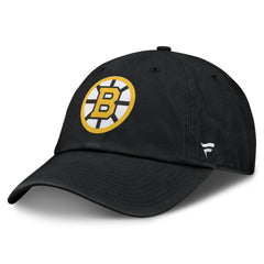 NHL Boston Bruins Fanatics Primary Logo Adjustable Hat - Black