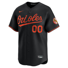 MLB Baltimore Orioles Nike Alternate Limited Custom Jersey - Black