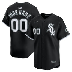 MLB Chicago White Sox Nike Alternate Limited Custom Jersey - Black