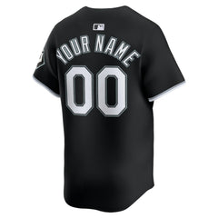 MLB Chicago White Sox Nike Alternate Limited Custom Jersey - Black