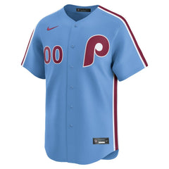 MLB Philadelphia Phillies Nike Alternate Limited Custom Jersey - Light Blue
