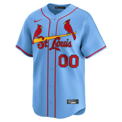 MLB St. Louis Cardinals Nike Alternate Limited Custom Jersey - Light Blue