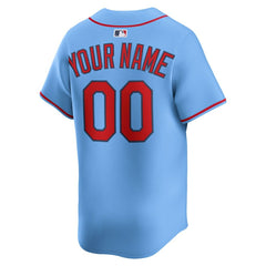 MLB St. Louis Cardinals Nike Alternate Limited Custom Jersey - Light Blue