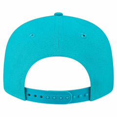 Miami Dolphins New Era Youth Main Script 9FIFTY Snapback Hat Aqua