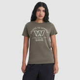Washington Commanders Women's 2025 Salute to Service Sideline T-Shirt Olive