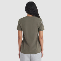 Detroit Lions Women's 2025 Salute to Service Sideline T-Shirt Olive