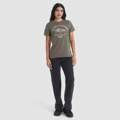 Baltimore Ravens Women's 2025 Salute to Service Sideline T-Shirt Olive