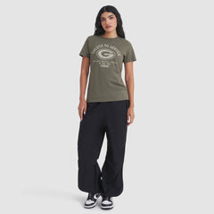 Green Bay Packers Women's 2025 Salute to Service Sideline T-Shirt Olive