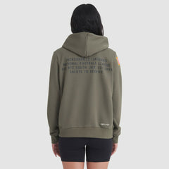 Jacksonville Jaguars Women's 2025 Salute to Service Sideline Standard Issue Dri-FIT Hoodie Olive