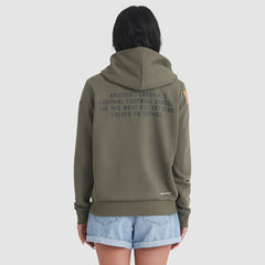 Arizona Cardinals Women's 2025 Salute to Service Sideline Standard Issue Dri-FIT Hoodie Olive