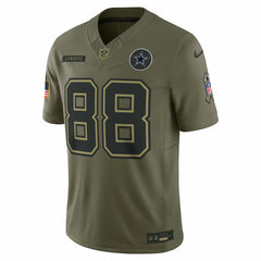 NFL CeeDee Lamb Dallas Cowboys 2025 Salute to Service Limited Jersey - Olive