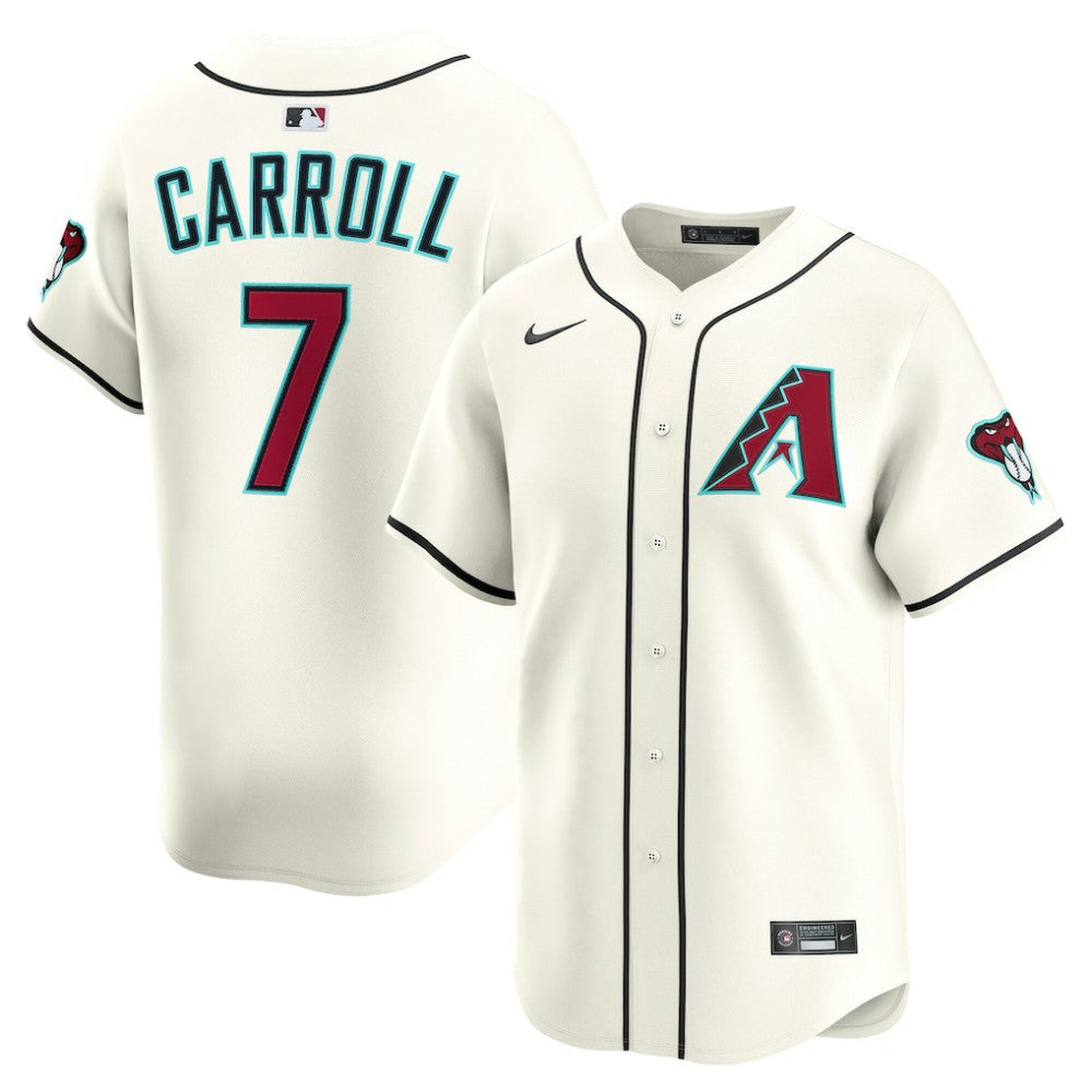 MLB Corbin Carroll Arizona Diamondbacks Nike Home Limited Player Jersey - Cream