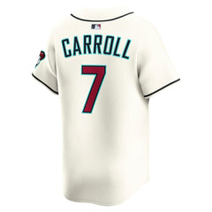 MLB Corbin Carroll Arizona Diamondbacks Nike Home Limited Player Jersey - Cream