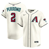 Geraldo Perdomo Arizona Diamondbacks Nike Home Limited Player Jersey - Cream Jerseys