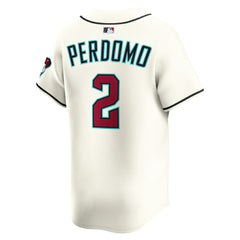 Geraldo Perdomo Arizona Diamondbacks Nike Home Limited Player Jersey - Cream Jerseys