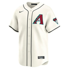MLB Ketel Marte Arizona Diamondbacks Nike Home Limited Player Jersey - Cream