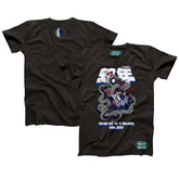 Dallas Mavericks NBALab x Hyperfly Unisex Year of the Snake Lunar New Year Collection T-Shirt Heather Black