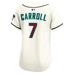 MLB Corbin Carroll Arizona Diamondbacks Nike Women's Home Limited Player Jersey - Cream