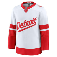 NHL Detroit Red Wings Fanatics 2025 NHL Stadium Series Premium Jersey - White
