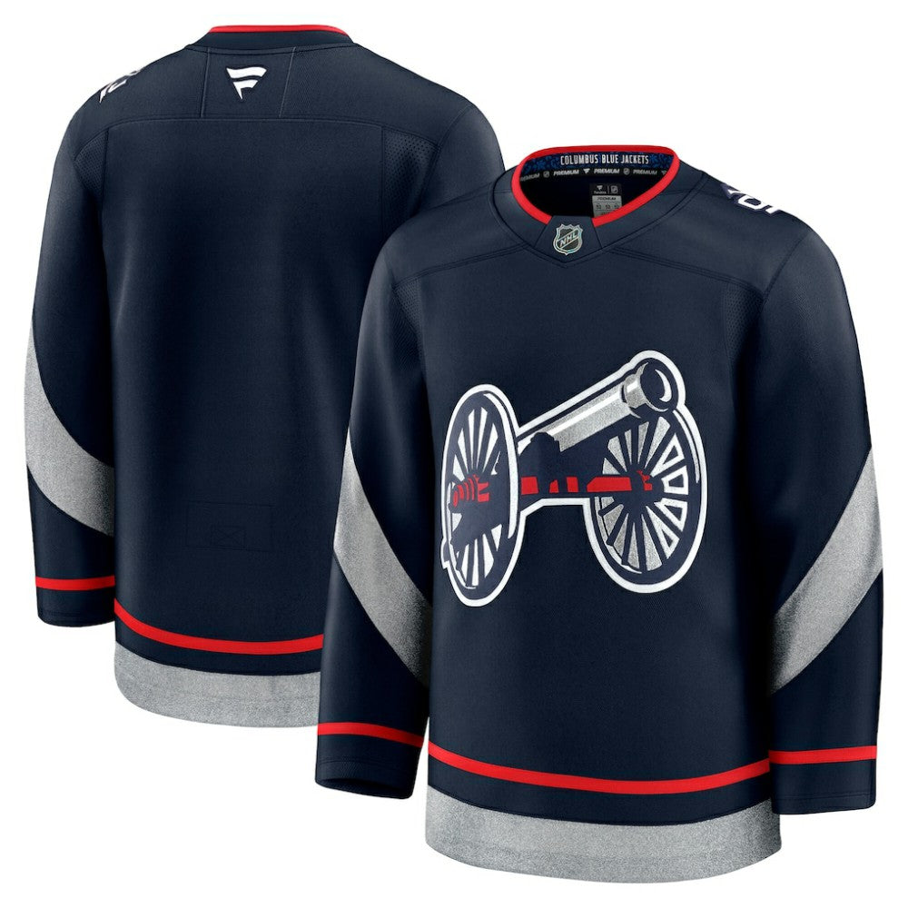 NHL Columbus Blue Jackets Fanatics 2025 NHL Stadium Series Premium Jersey - Navy