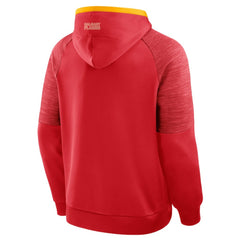 NHL Calgary Flames Fanatics Goaltender Defender Pullover Hoodie - Red