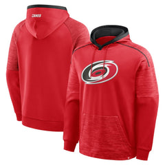 NHL Carolina Hurricanes Fanatics Goaltender Defender Pullover Hoodie - Red